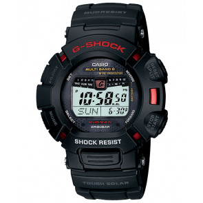 Correa de reloj Casio GW-9010 / G-Shock 3150 / G-9010 Caucho Negro 27mm